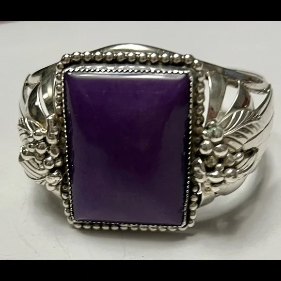 Unique Estate Vintage One of a kind Sterling Silver Cuff Bracelet